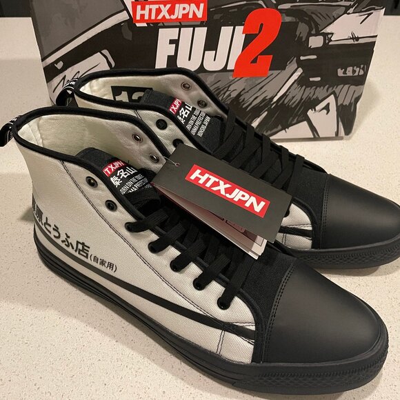 HTXJPN / HardTuned FUJI 2 hightop sneakers - Size 13 - Initial D Anime Inspired - Picture 1 of 15